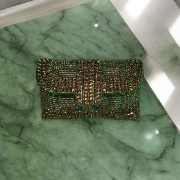 Green Clutch Purse - Image 2