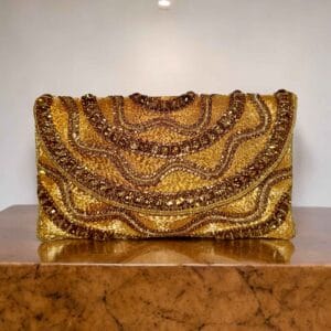Gold Clutch Purse