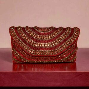 Red Clutch Purse