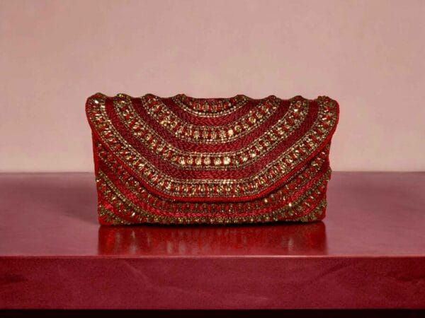 Red Clutch Purse