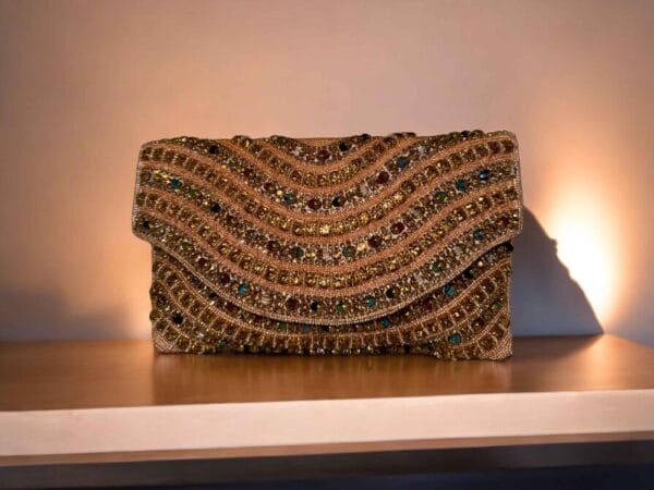 Multicolour Clutch Purse - Image 5