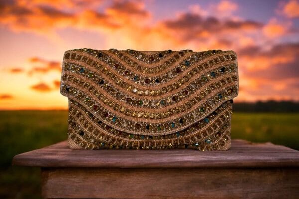 Multicolour Clutch Purse - Image 3