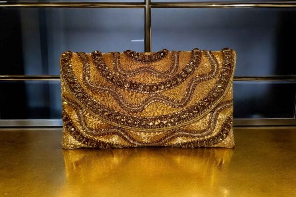 Gold Clutch Purse - Image 4