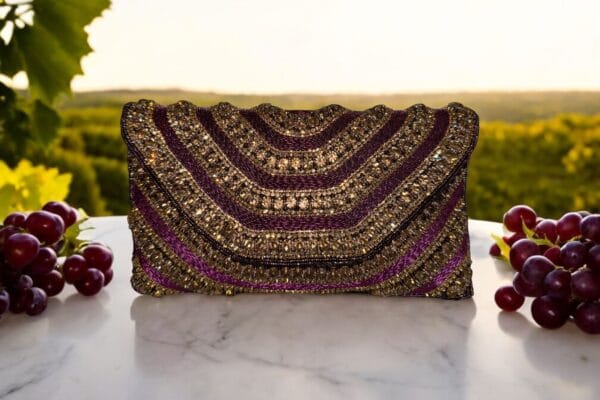 Purple Clutch Purse - Image 4