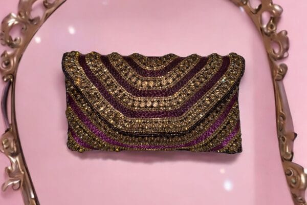 Purple Clutch Purse - Image 2