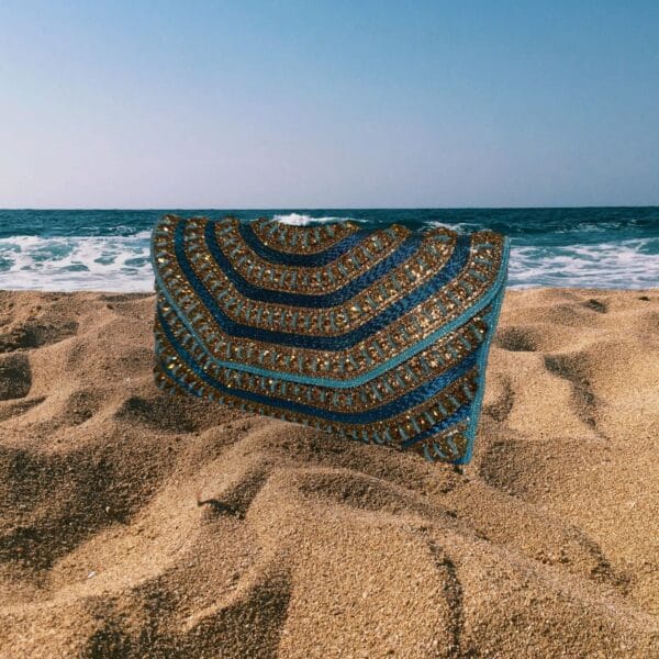 Blue Clutch Purse - Image 7
