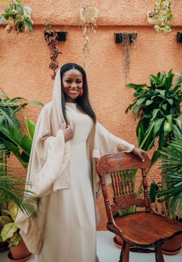 Beige Caftan - Image 3